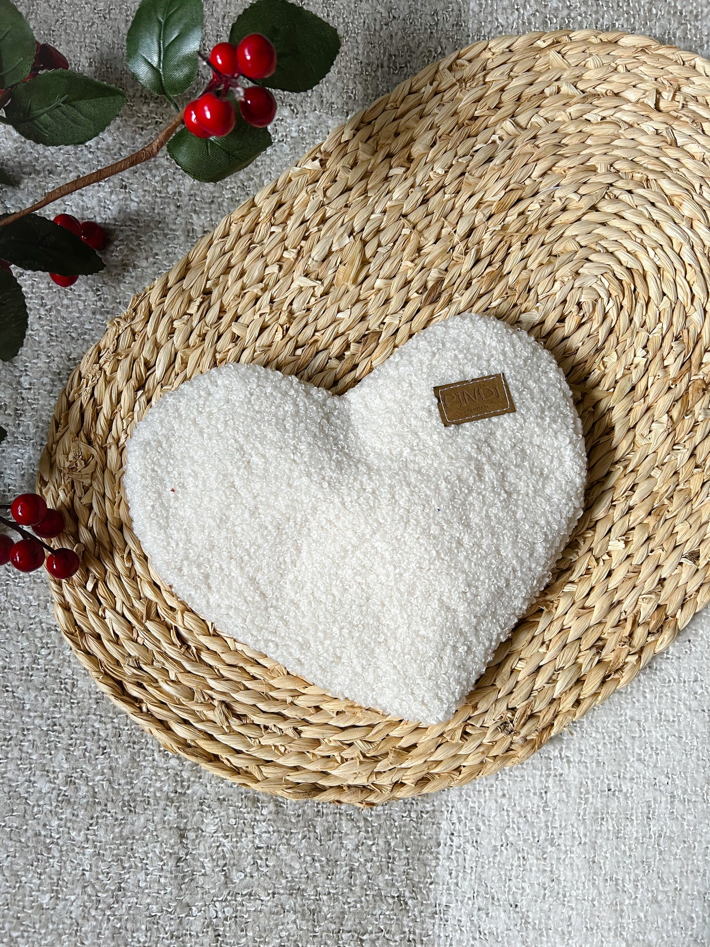 Sópárna - Szívecske - ekrü szín