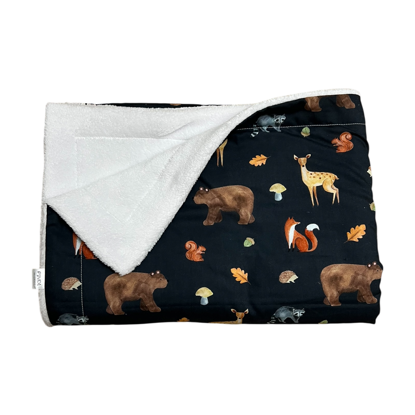 Őszi/téli babatakaró - kék