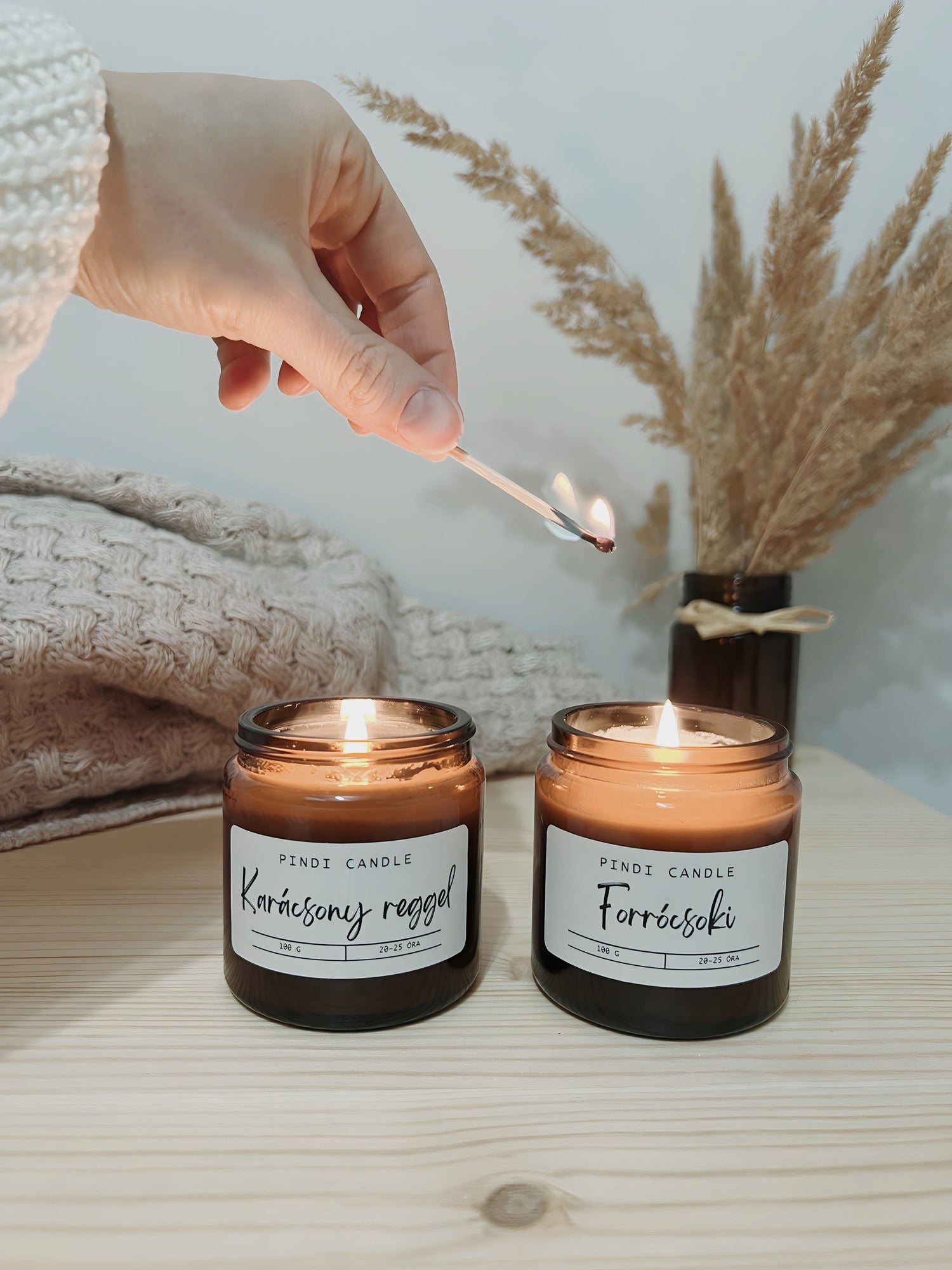 PINDI candle szójagyertya