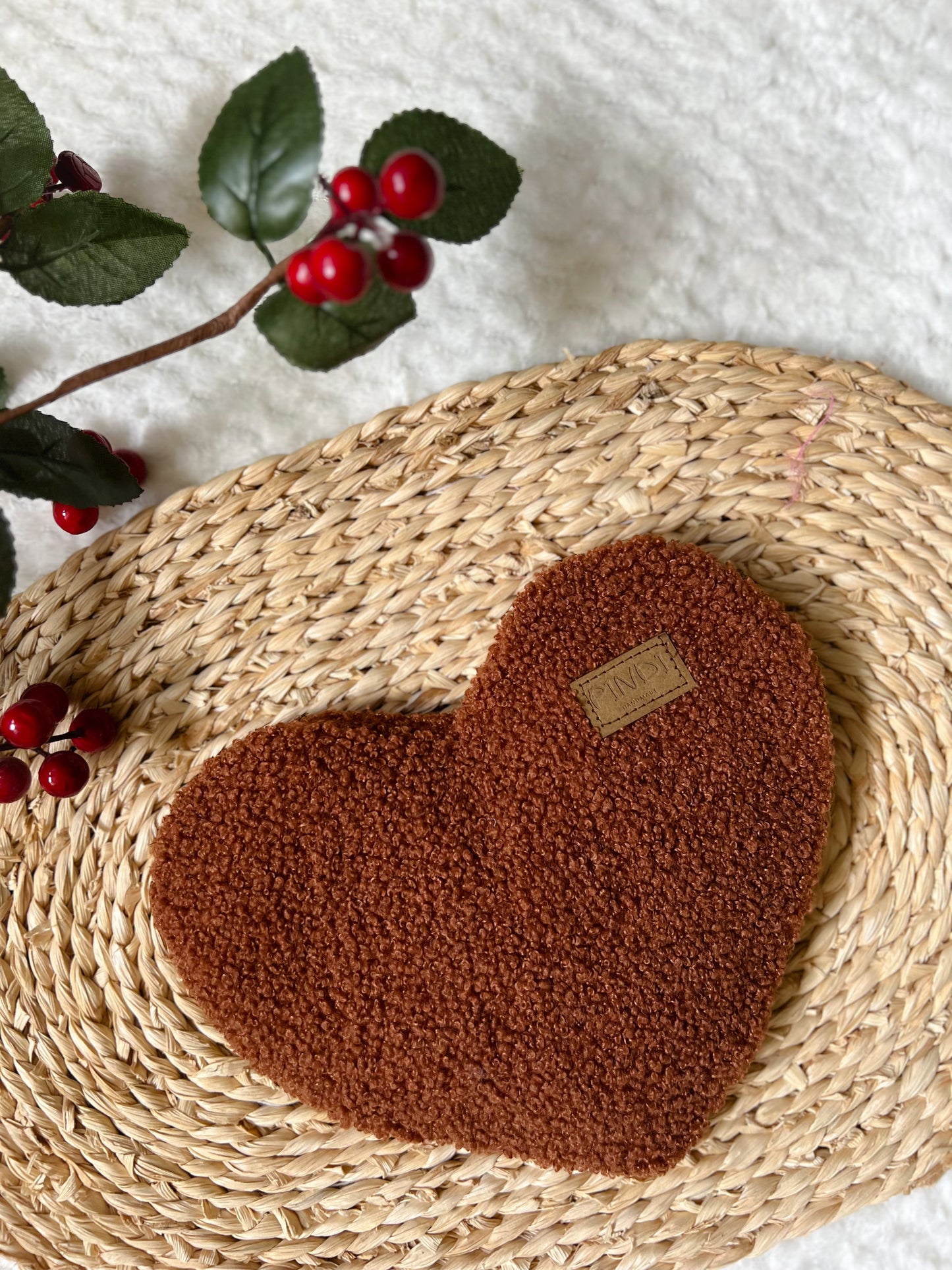 Sópárna - Szívecske - gesztenyebarna szín