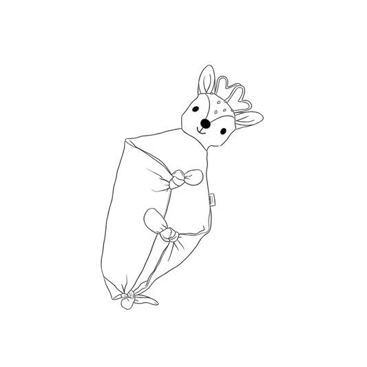 Személyre szabható szarvasos szundikendő