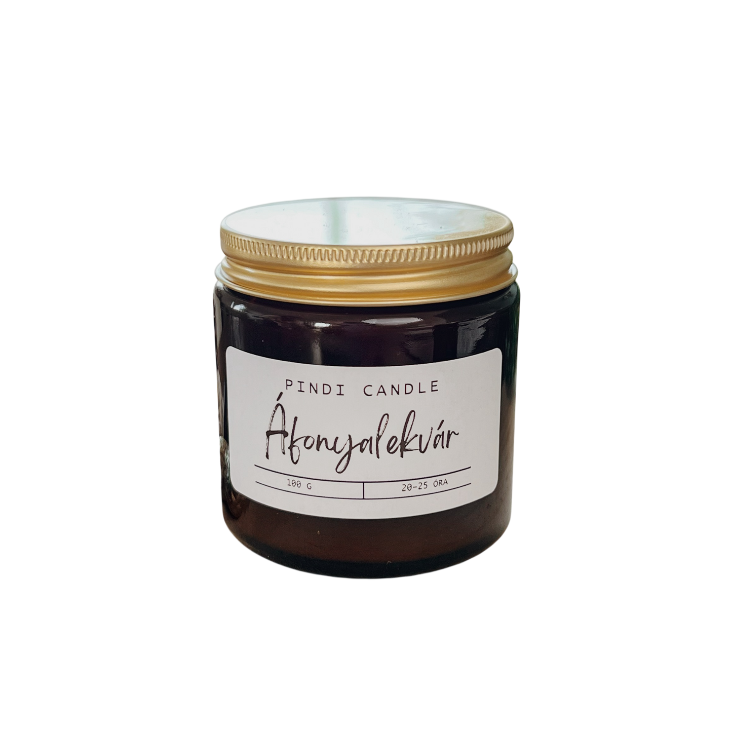 Áfonyalekvár - szójagyertya