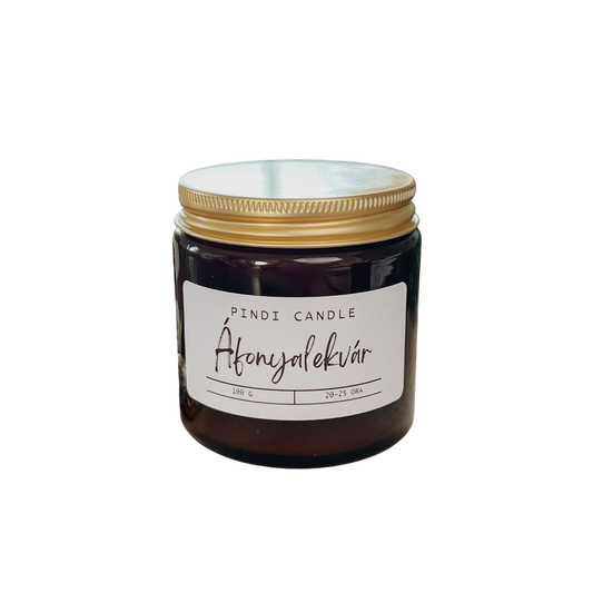 Áfonyalekvár - szójagyertya