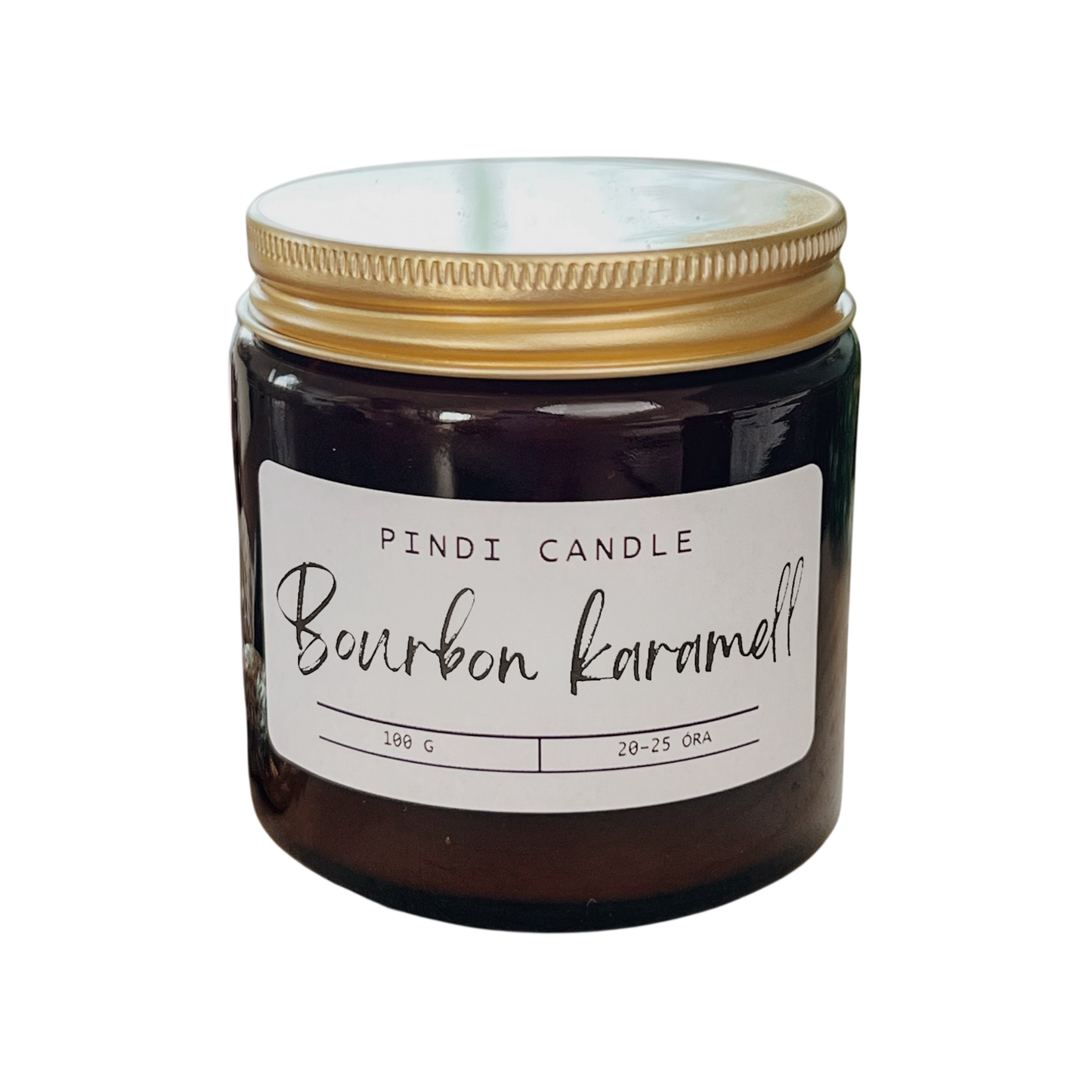 Bourbon Karamell - szójagyertya