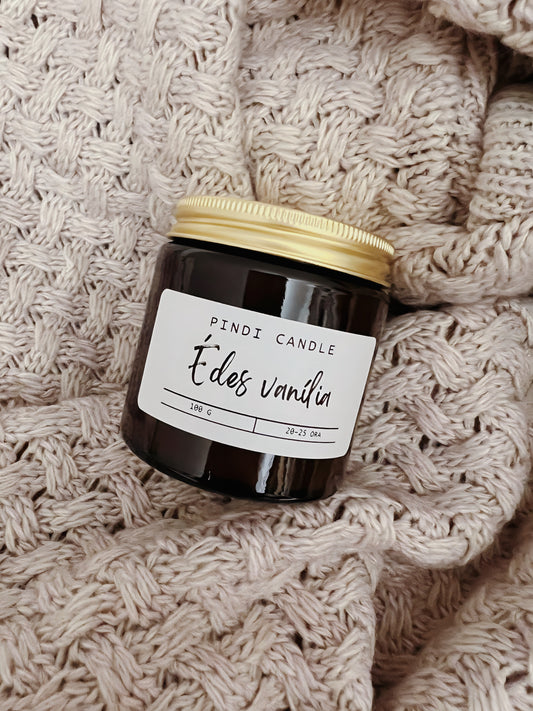 Édes vanília - szójagyertya