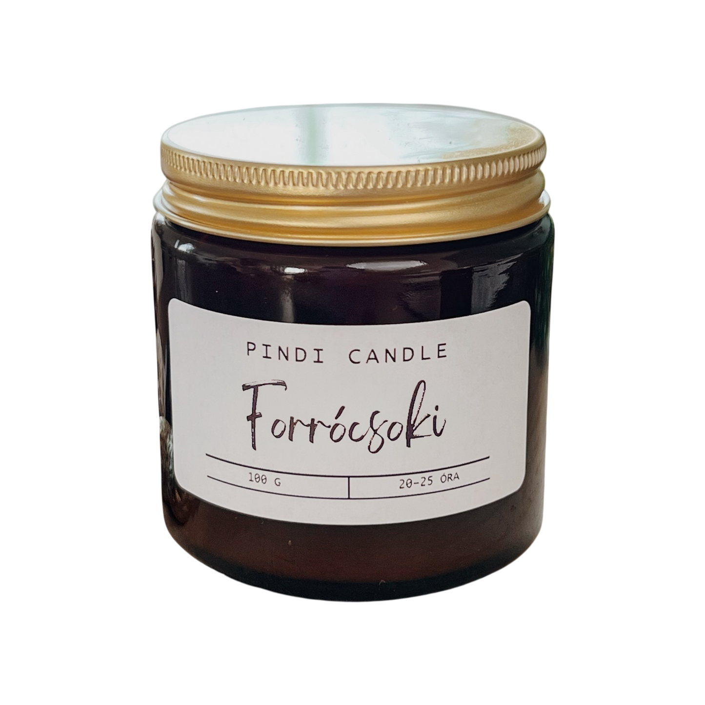 Forrócsoki – szójagyertya