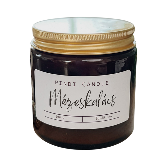 Mézeskalács - szójagyertya