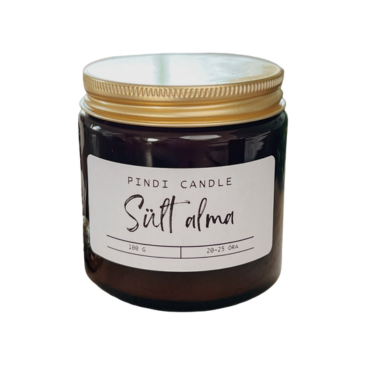 Sült alma - szójagyertya