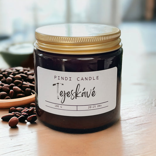 Tejeskávé- szójagyertya