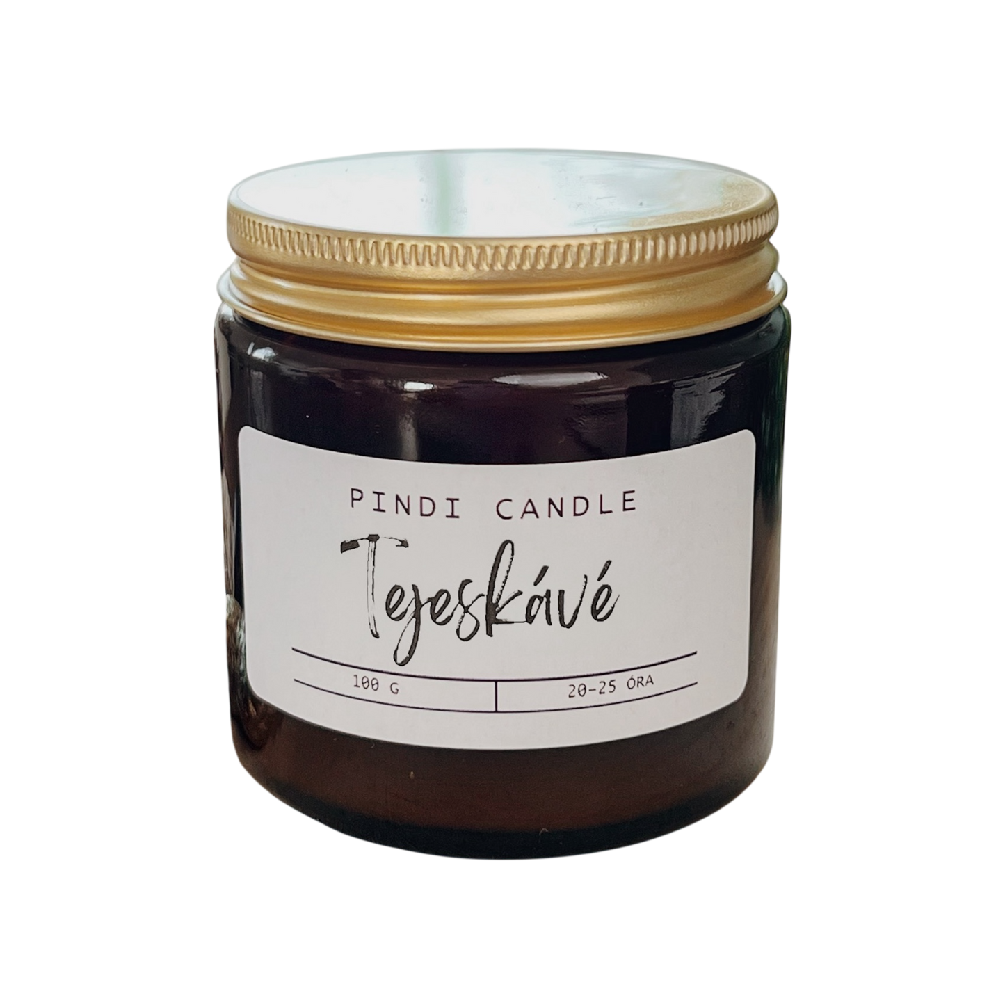 Tejeskávé- szójagyertya