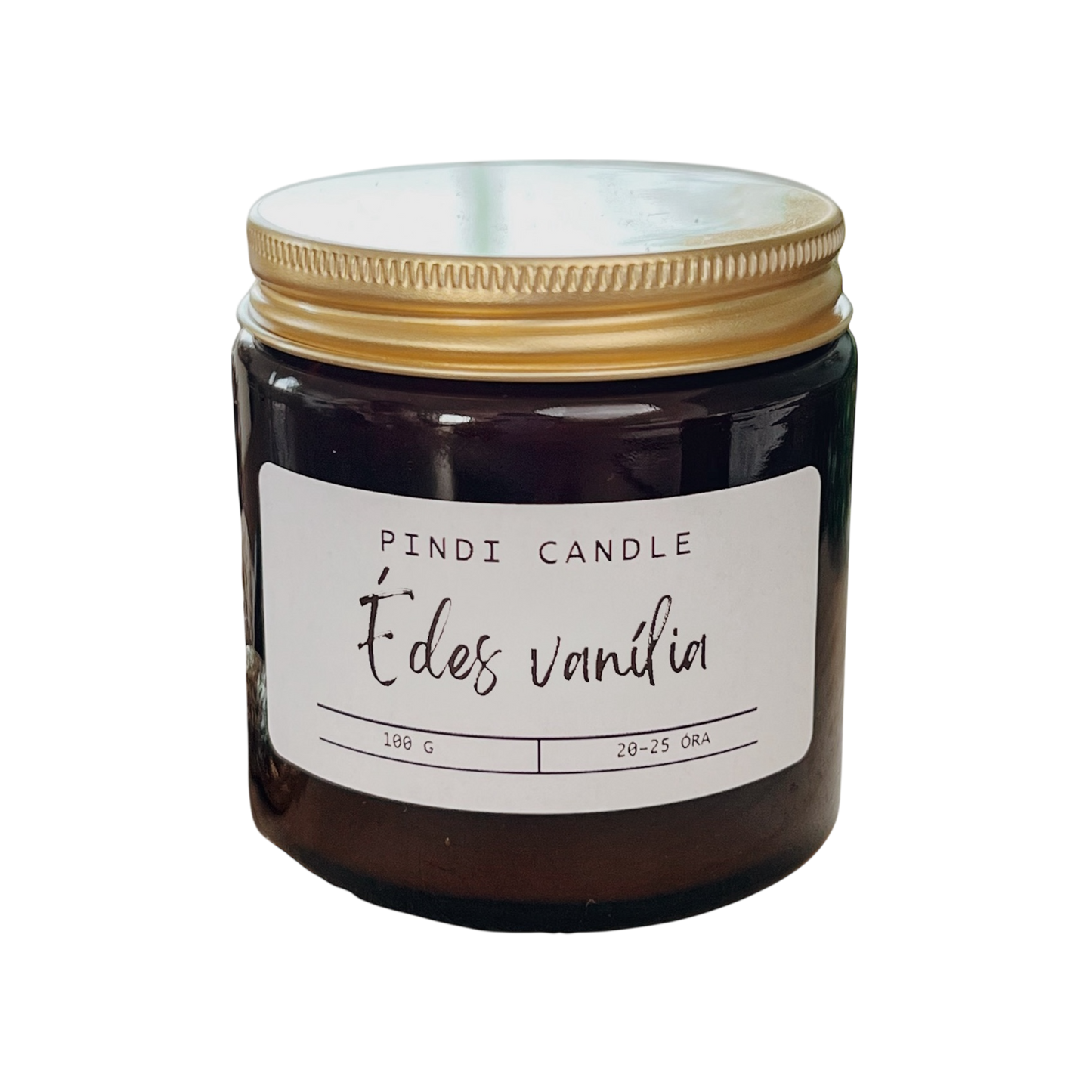 Édes vanília - szójagyertya